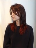 レイヤーカット/グラデーションカラー