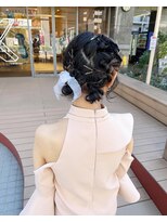 ロンドブルーム 天神大名店(Lond Bloom)&nbsp;暗めカラー/ブリーチなしカラー/ヘアアレンジ/福岡/天神/20代