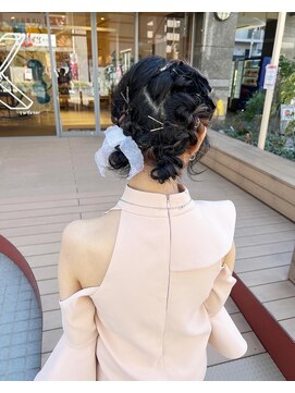 ロンドブルーム 天神大名店(Lond Bloom) 暗めカラー/ブリーチなしカラー/ヘアアレンジ/福岡/天神/20代