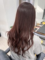 クラン 六甲道(Chlan)&nbsp;ゆるふわウェーブ　ピンクブラウン