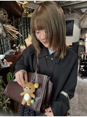 " ブリーチなし　オリーブカラー　"
