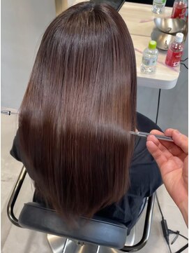 ジェコ ブラン(gecko. brun) ビフォーあり/髪質改善ストレート/うねり/時短 #武蔵小山美容室