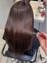 ジェコ ブラン(gecko. brun) ビフォーあり/髪質改善ストレート/うねり/時短 #武蔵小山美容室