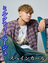 Men’s salon ROOST 南堀江店 Men'sカット/Men'sパーマ【5/4 NEW OPEN(予定)】 刈り上げセンターパート/波巻きツイストスパイラル/南堀江