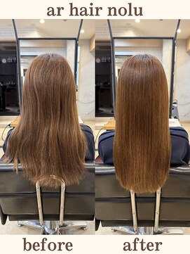 アールヘアノル(ar hair nolu) 髪質改善縮毛矯正 10