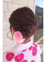アメイジングヘアー 千歳店(AMAZING HAIR) 浴衣ヘアアレンジ