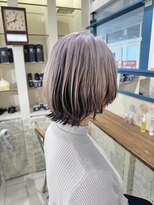 ラック 海老名店(LUCK)&nbsp;ショートウルフ×アンブレラカラー