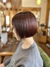 【30代40代の悩みに】似合わせカット＋艶カラー＋髪質改善TR
