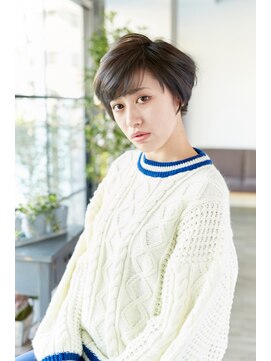 フレイムス ヘアアンドリラックス 吉川店(Frames hair&relax) 外国人風　グレージュショート
