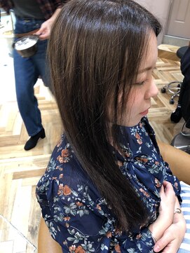 ロンドアベニール 北千住(Lond avenir) オシャレカーキカラー☆担当 店長 川上功介