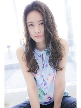 チャコア(chacoa) chacoa☆センターパートクラシカルフェザーロング☆笠原