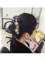 フラワー(Flower)&nbsp;パーティヘアセット☆