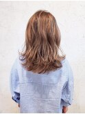 【flor 戸塚】*くびれセミディ+マロンベージュ*