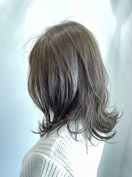 リラックスアンドスタイリング リアン(RELAX＆STYLING Lien) シフォングレージュX外ハネカール