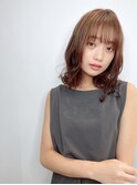 ふんわりカール×ティーブラウン☆