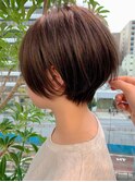 耳掛けショート☆ふんわり前髪　64