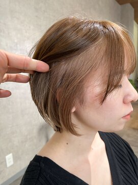 サクラ オモテサンドウ(SAKURA) フェイスフレーミング　インナーカラーミルクティーベージュ