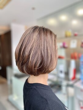 カラーラバー 学芸大学(COLOR LOVER) リラクシーボブ☆ハイライトカラー/20代30代40代50代