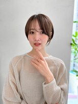 ジョエミバイアンアミ(joemi by Un ami)&nbsp;【joemi】斜めバンググレージュカラーシルキーベージュ(小倉太郎