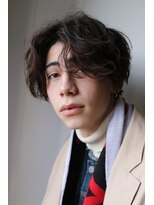 アントワープトーキョー(antwerp TOKYO)&nbsp;波巻きツイストスパイラルパーマメンズパーマ白髪染めハイライト