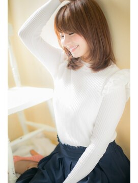 モッズヘア 福岡天神店 *mod's天神*… クロスパーマOK 柔らかなエアリーワンカール