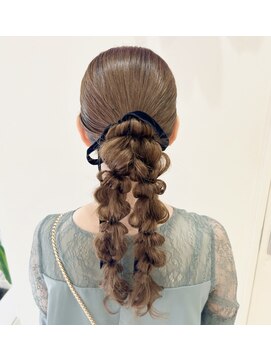 ブリエ(briller) MANAMI/ツイン/あみおろし/ベロアリボン