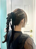 マティーナ ヘアー 池袋(Matina hair)&nbsp;【お呼ばれ編み下ろしヘアセット】20代30代40代50代