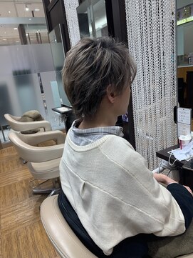 ユニックス イオンモール柏店(UNIX) 【ブリーチカラー】メンズシャドールーツ