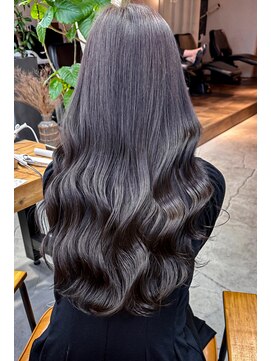 インビテーション(invitation) 【NARUOKA】栄//地毛風カラー/グレーブラック/グレーブラック