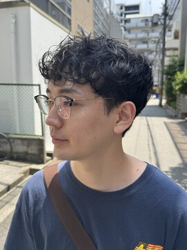 ヒカリス 中崎店(HIKARIS) メンズ × パーマ