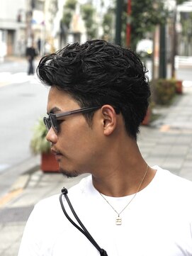 キングスマントーキョー 立川北口店(KINGSMAN TOKYO) メンズカットメンズパーマニュアンスパーマフェードカット[立川]