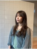 流れる顔周りレイヤー