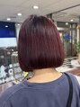 テーラヘアー 四街道店(TELA HAIR) 赤髪ボブ「TELAHAIR四街道」