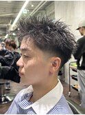 スパイキーショート フェード