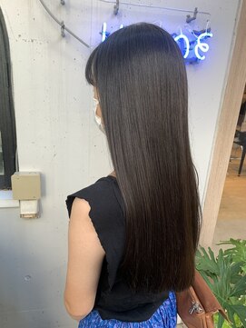 ホーム(HOME) 【HOME 下北沢】ツヤ髪ロング×Kウォータートリートメント