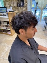 ネオリーブカップ 町田店(Neolive capu) メンズナチュラルスパイラルパーマ