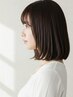カット＋白髪ぼかしダブルカラー+髪質改善5Stepトリートメント
