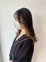 ヘアデザイン プティパ(Hair Design petit-pas)&nbsp;☆韓国風イヤリングカラー