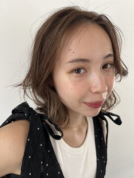 パール(PearL) 【PearL】ルーズウェーブボブパーマ/ゆる巻きパーマ/ボブパーマ