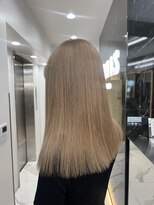 ラピス 渋谷本店(Lapis)&nbsp;ミルクティーベージュカラー/ケアブリーチ/髪質改善/韓国風