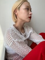 レベッカ(REBECCＡ by CURACION)&nbsp;ハイトーンベージュ × ミニボブ