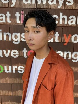 オブジェ ナチュレ(OBJE’T nature) アップバングパーマ【平松伸一】