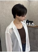 ハンサムショート/センターパート/千葉【積田佳奈】