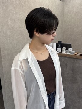 コク 千葉駅西口(COQU) ハンサムショート/センターパート/千葉【積田佳奈】