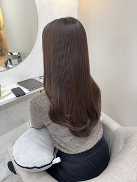 ラル(Lalu) ナチュラルモカブラウン/大人女性/髪質改善/ブリーチなし