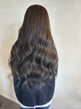 ムード マグ レーベル 南松本(MOOD Mag Label) 秋カラー◎大人艶グレージュ×小顔レイヤーボブ20代30代