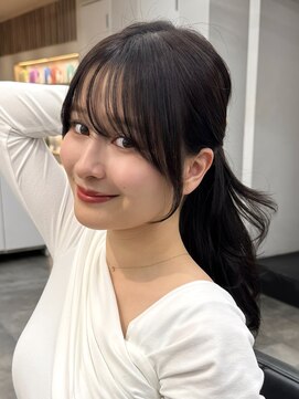 レイヤーカットミディアムレイヤー顔周りレイヤーロングレイヤー