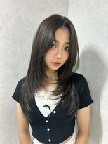 ザシェノンウメダ(THA CHAINON UMEDA) 心斎橋/着物ヘア/大人ガーリー/ダークアッシュ/似合わせカット