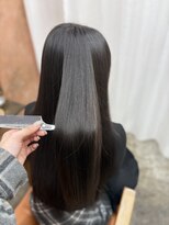 ユニーク(UniQ) 髪質改善縮毛矯正 × 髪質改善treatment