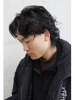 シークレットミラーズ(SECRET MIRRORS) メンズツイストパーマ×センターパート